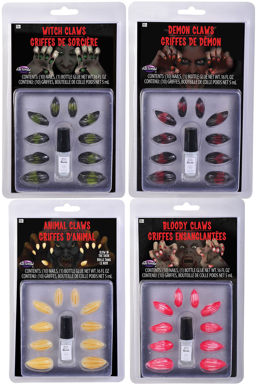 Animal Nail Claw Assortment