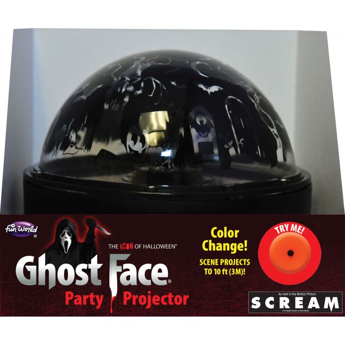 Ghost Face Halloween Party Projector