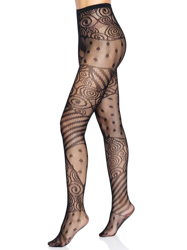 Halloween Doll Net Tights