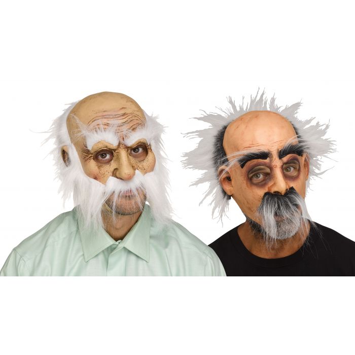 Old Man Chinless Latex Mask