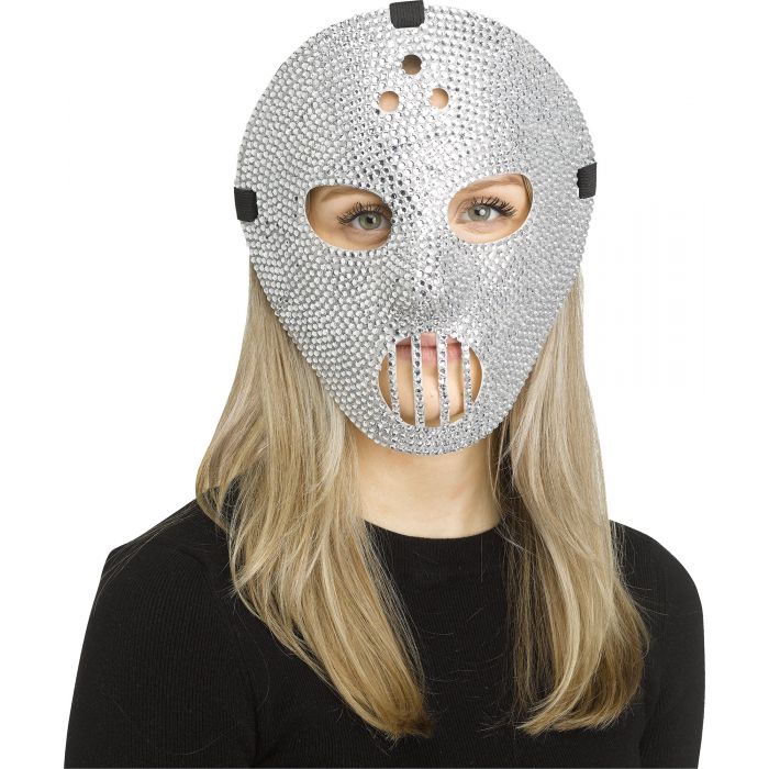 Bling Rhinestone Hockey Mask