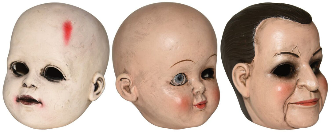 Resin Creepy Heads