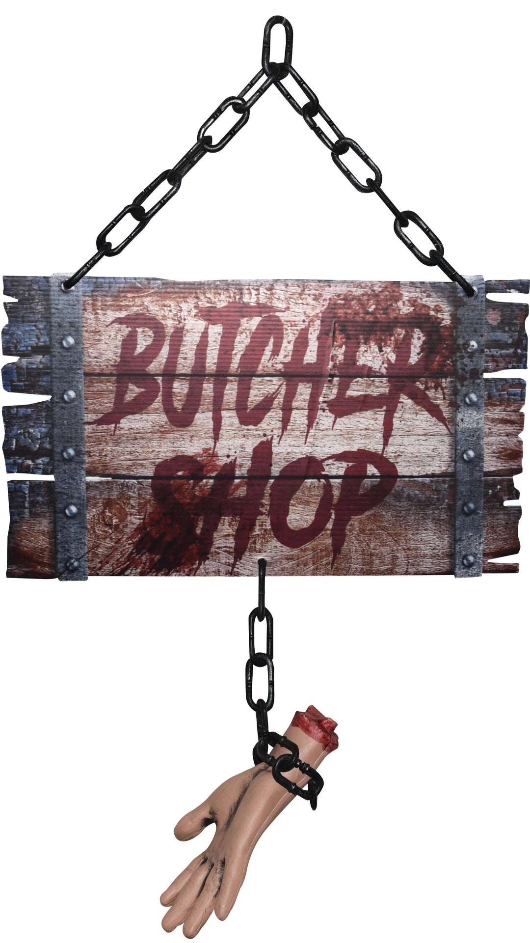 23.5" Butcher Shop Sign w/Severed Hand or Foot