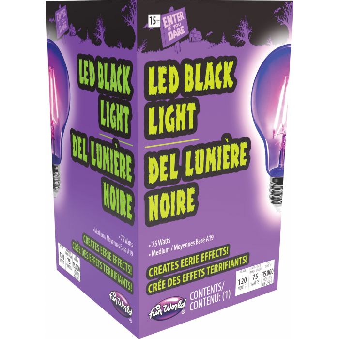 LED Black Light Bulb