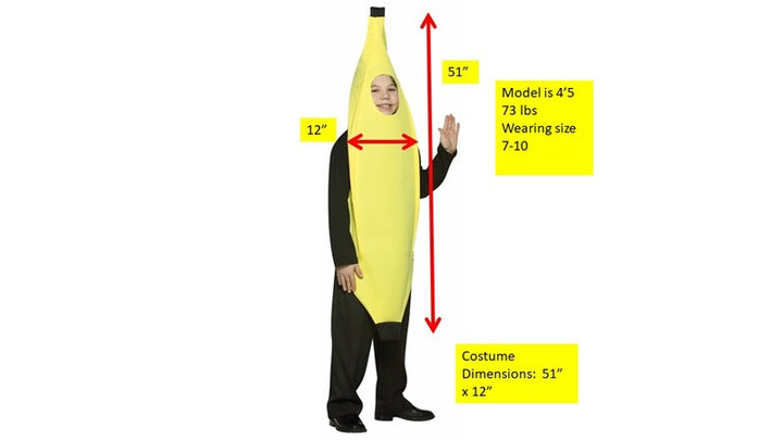 Child's Banana Costume