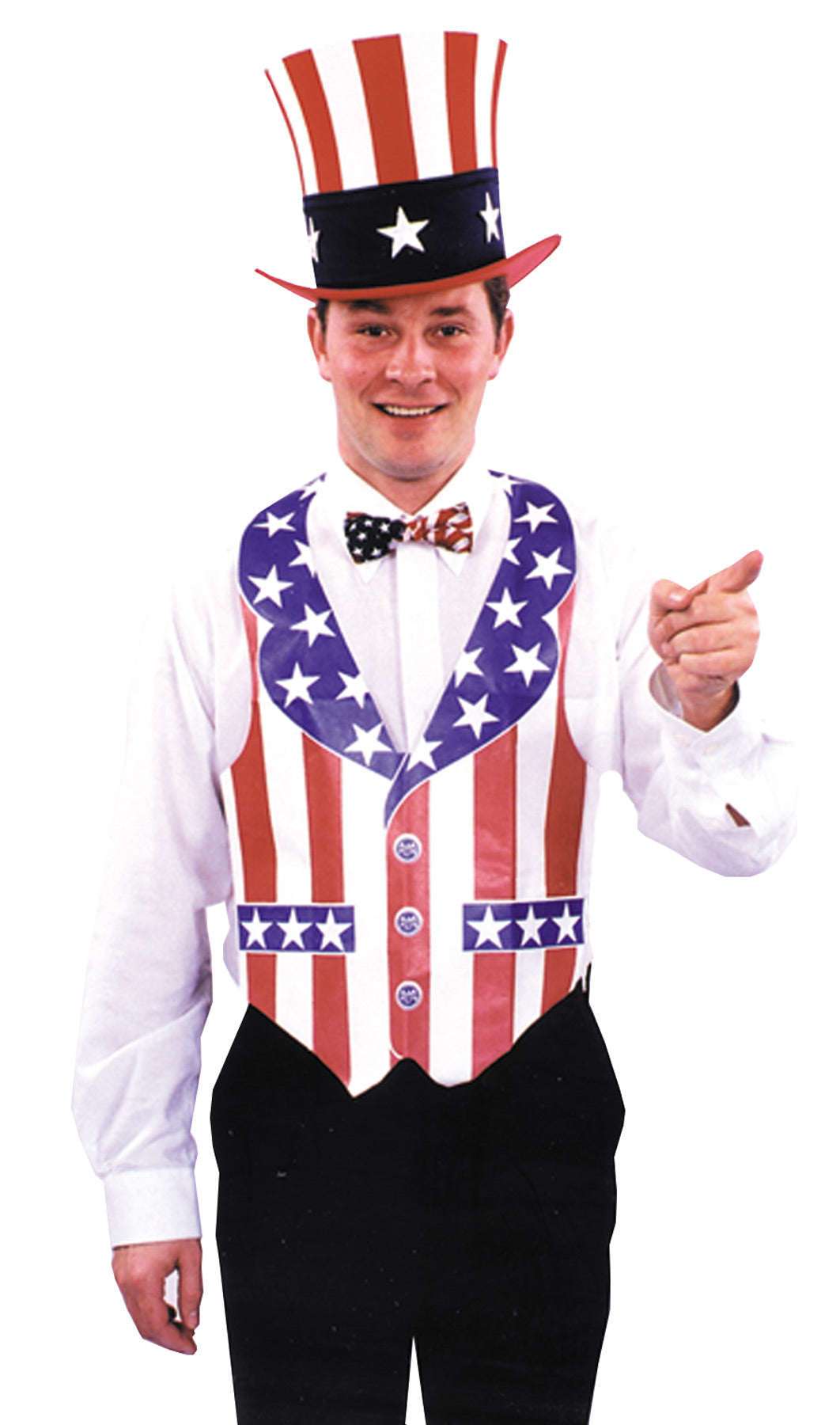 Plastic Patriotic Vest - Men