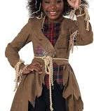 Hay Girl Scarecrow Costume- Child