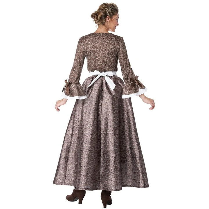 American Colonial Dress Costume - Adult