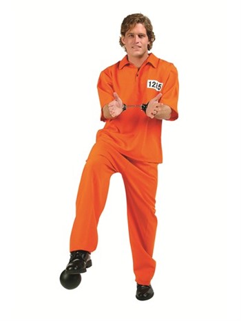 Not Guilty Prisoner Costume - Adult