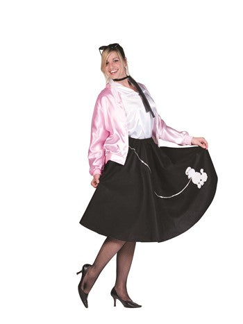 Poodle Skirt Adult Costume - Plus Size