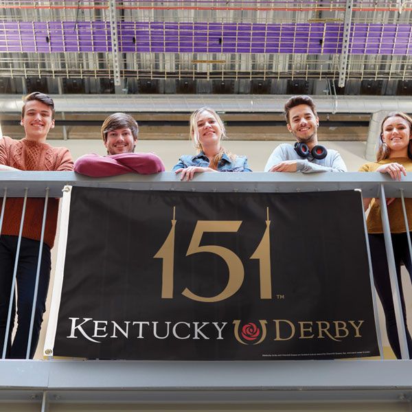 Kentucky Derby 151 Official Deluxe 3' x 5' Flag