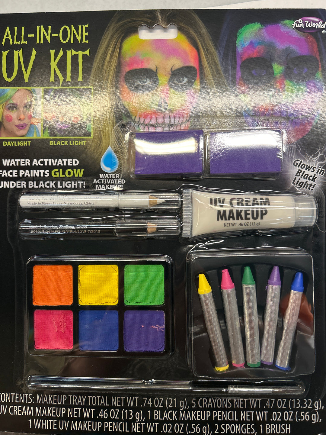 All-In-One UV Water Activated Makeup Kit