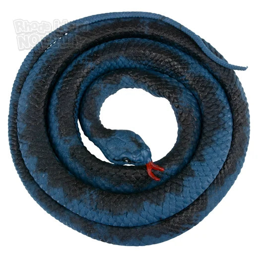 48" Blue Viper TPR Snake