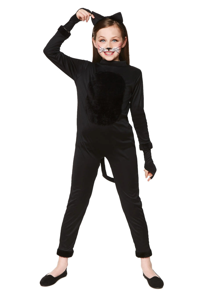 Cute Black Cat Costume -Child