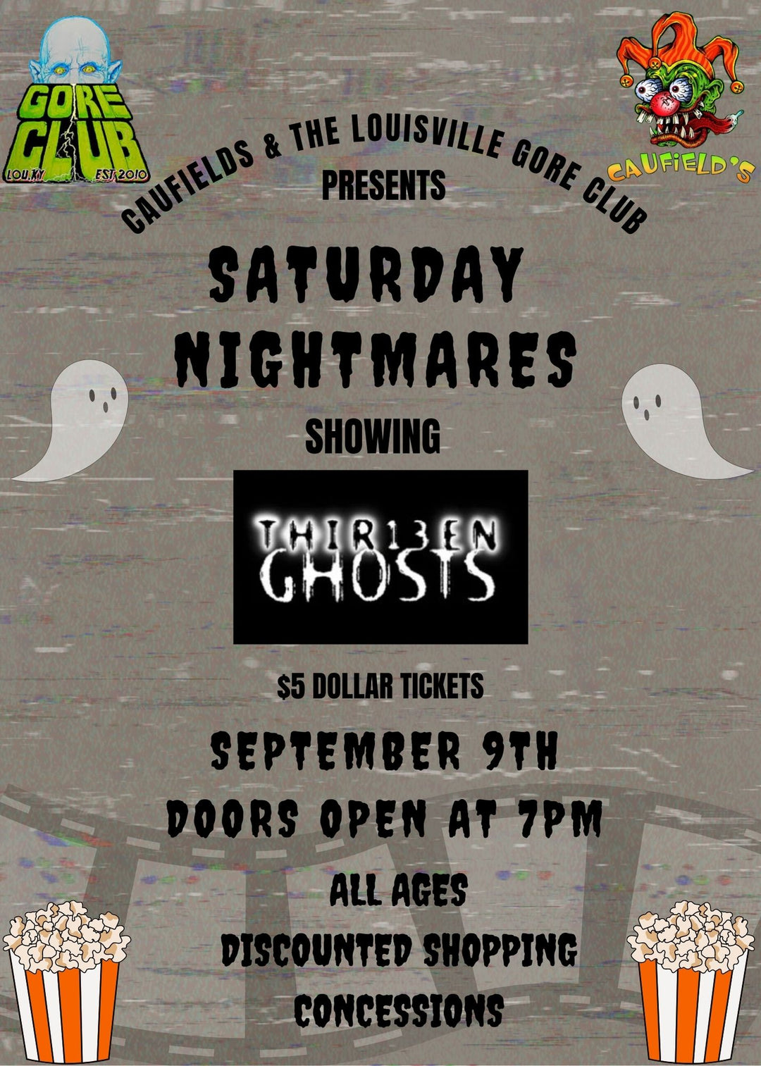SATURDAY NIGHTMARES -13 GHOSTS