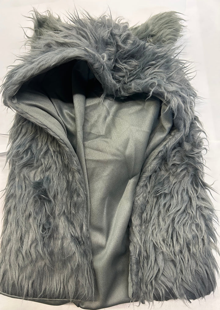 Werewolf Hood & Paw Set - Grey