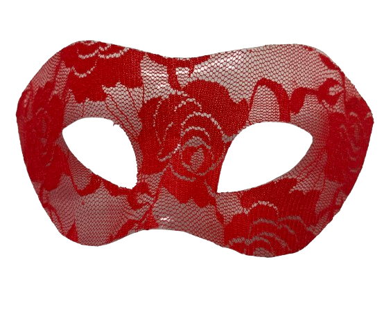 Lace Half Mask Without Ties