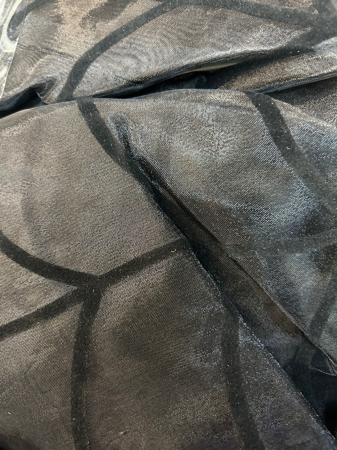Spider Web Hooded Sheer Cape