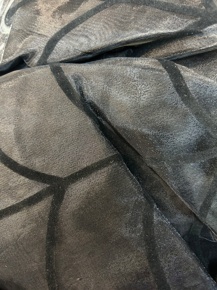 Spider Web Hooded Sheer Cape