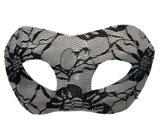 Lace Half Mask Without Ties