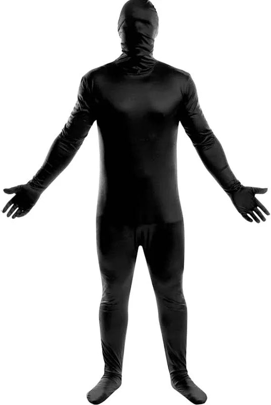 Second Skin Body Suit - Black - Adult