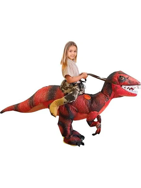Inflatable Ride On Velociraptor - Child