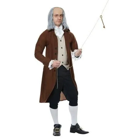 Benjamin Franklin Costume- Adult