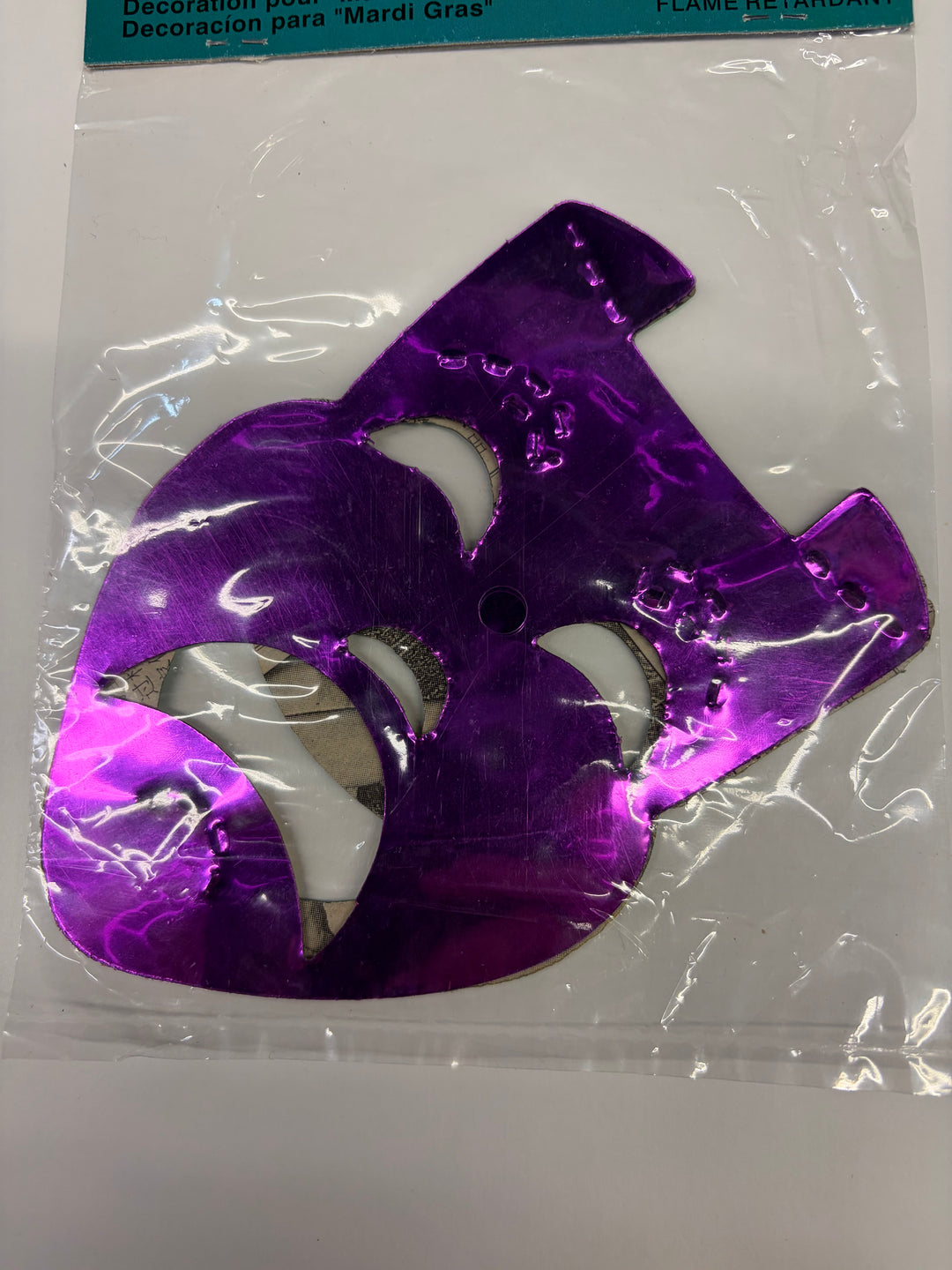 True Vintage 1996 - Metallic Comedy/Tragedy Faces