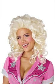 Western Singer Diva Wig - Blonde