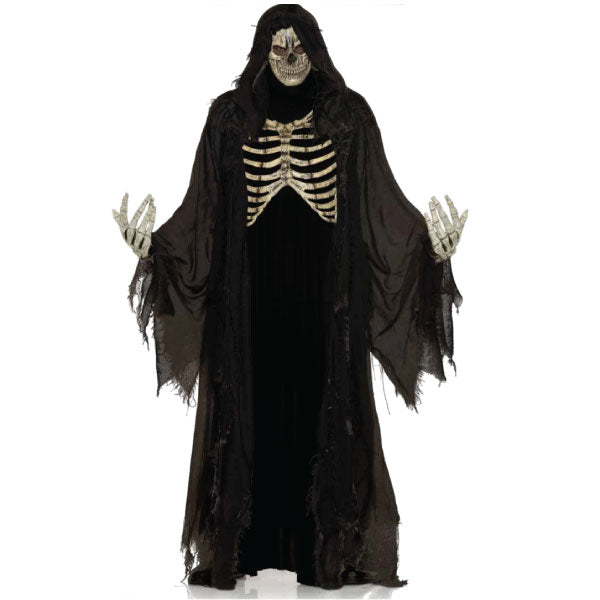 Bone Reaper Costume Black- Adult