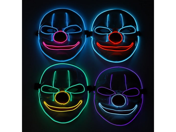 Light Up Clown Mask