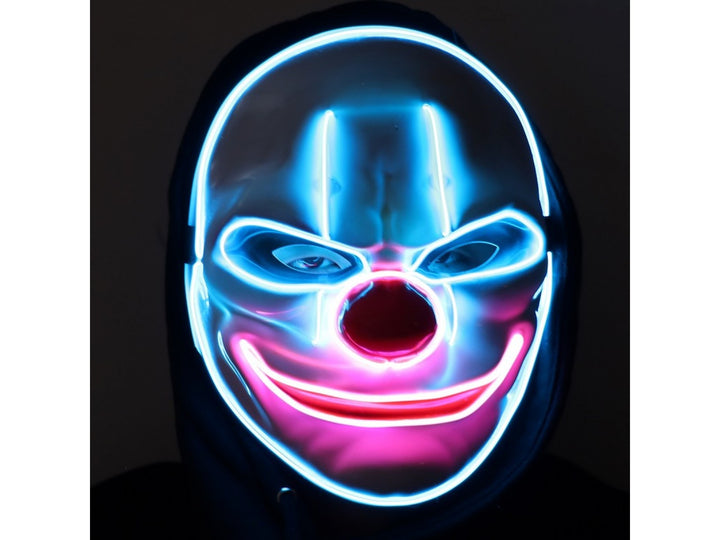 Light Up Clown Mask