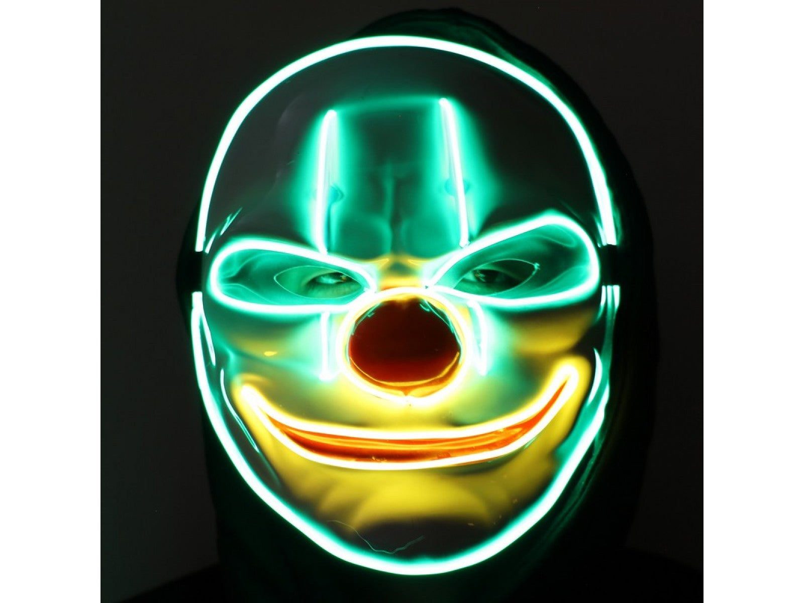 Light Up Clown Mask