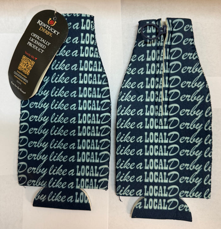 Derby Like a Local Bottle Koozie