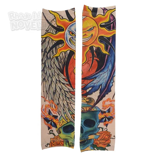 Vintage Print Tattoo Sleeves