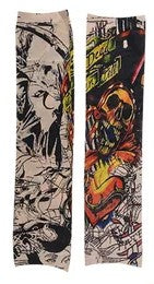 Vintage Print Tattoo Sleeves