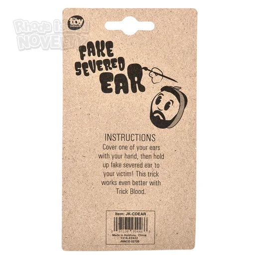 Fake Severed Ear Prank