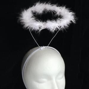 Marabou Angel Halo - White