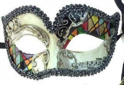 Venetian Music Note Mask