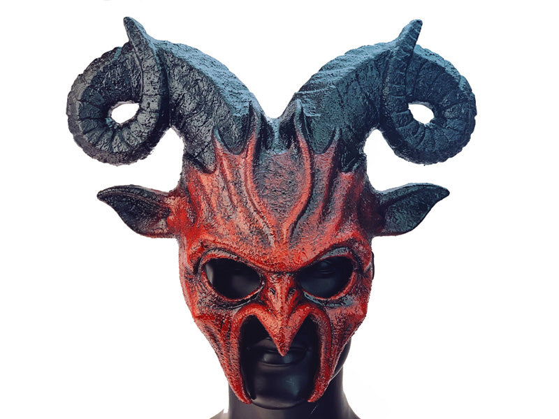 Deluxe Devil Half Mask