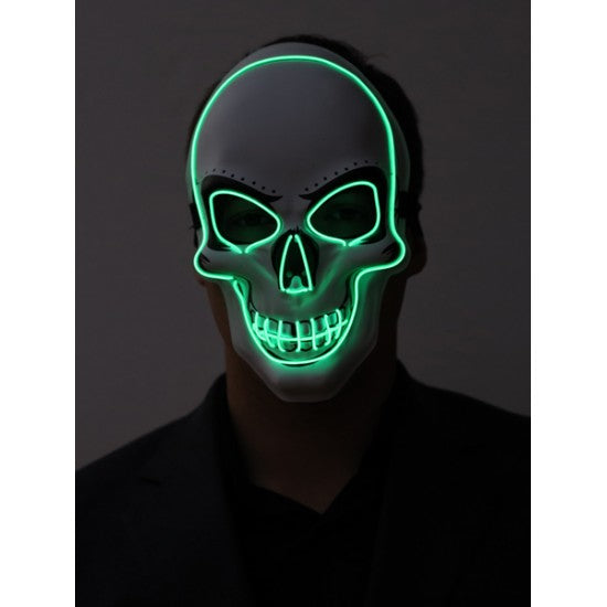 Light Up Skull Mask