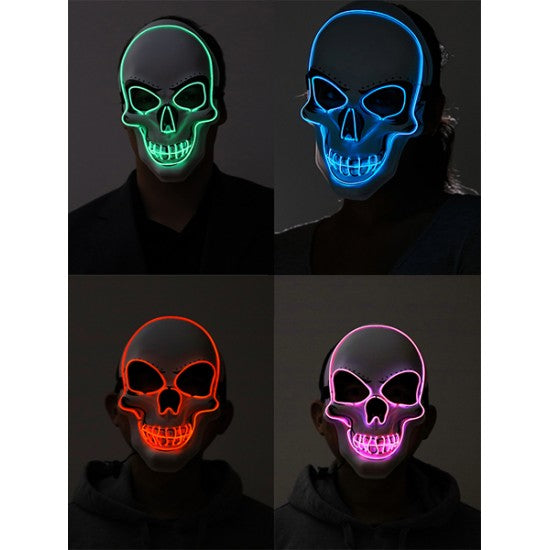 Light Up Skull Mask