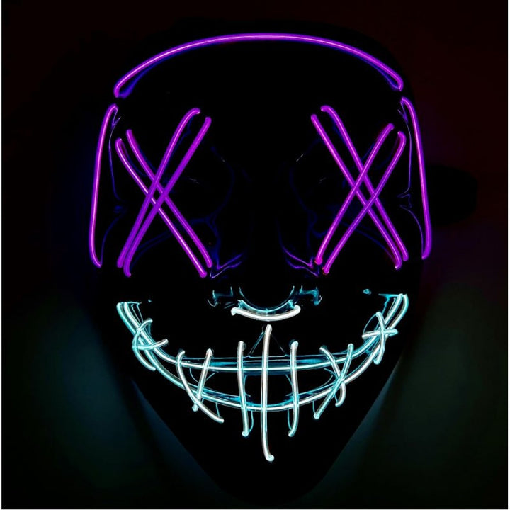 Light Up Neon Mask