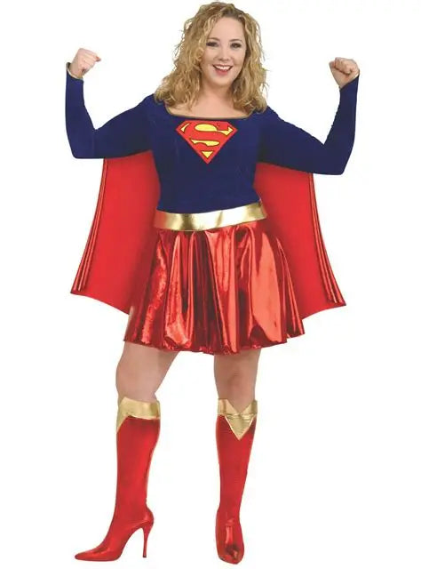 Supergirl Plus Size Costume- Adult