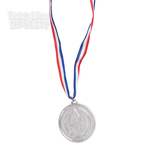 Silver Prize Medal - Plastic
