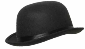 Bowler Hat - Black