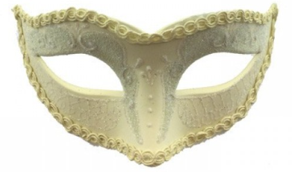 Glitter Masquerade Venetian Style Eye Mask