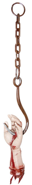 Iron Hook Body Part Prop