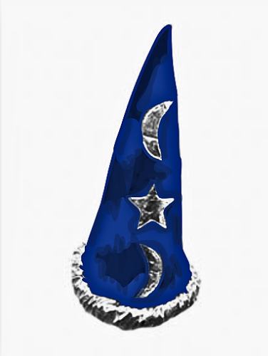 Blue Wizard Hat
