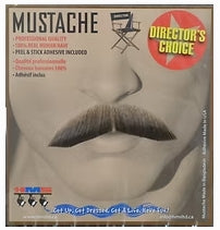 Human Hair Mustache - Dapper Style